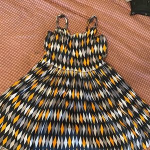 Pinup Girl Clothing - Halloween harlequin Jenny dress